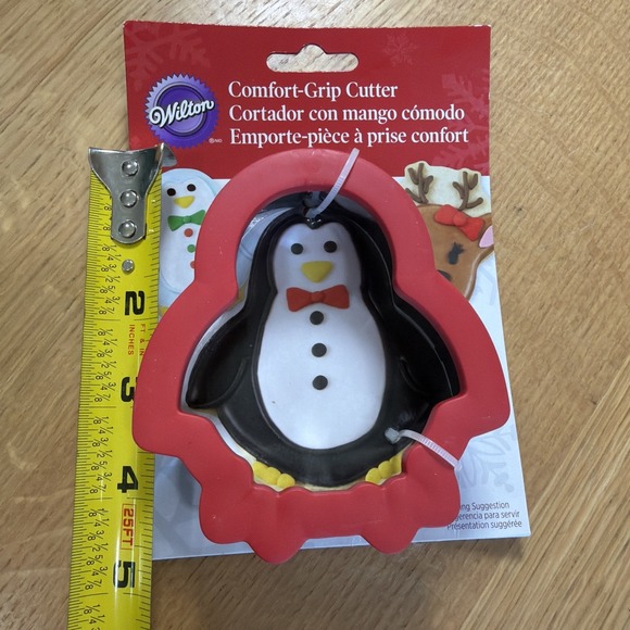 Set Of 2 Wilton Cookie Cutters Penguin And Melted Snowman - Picture 2 of 4